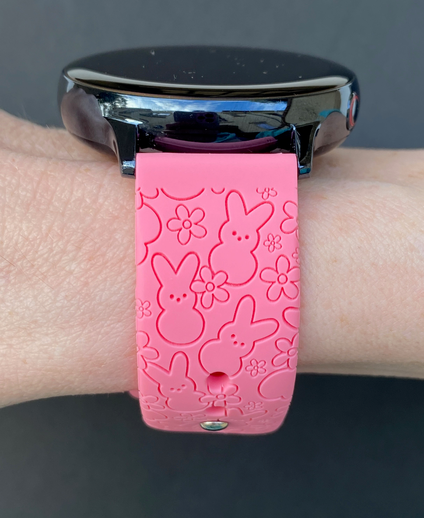 Easter Peeps Floral 20mm Samsung Galaxy Watch Band