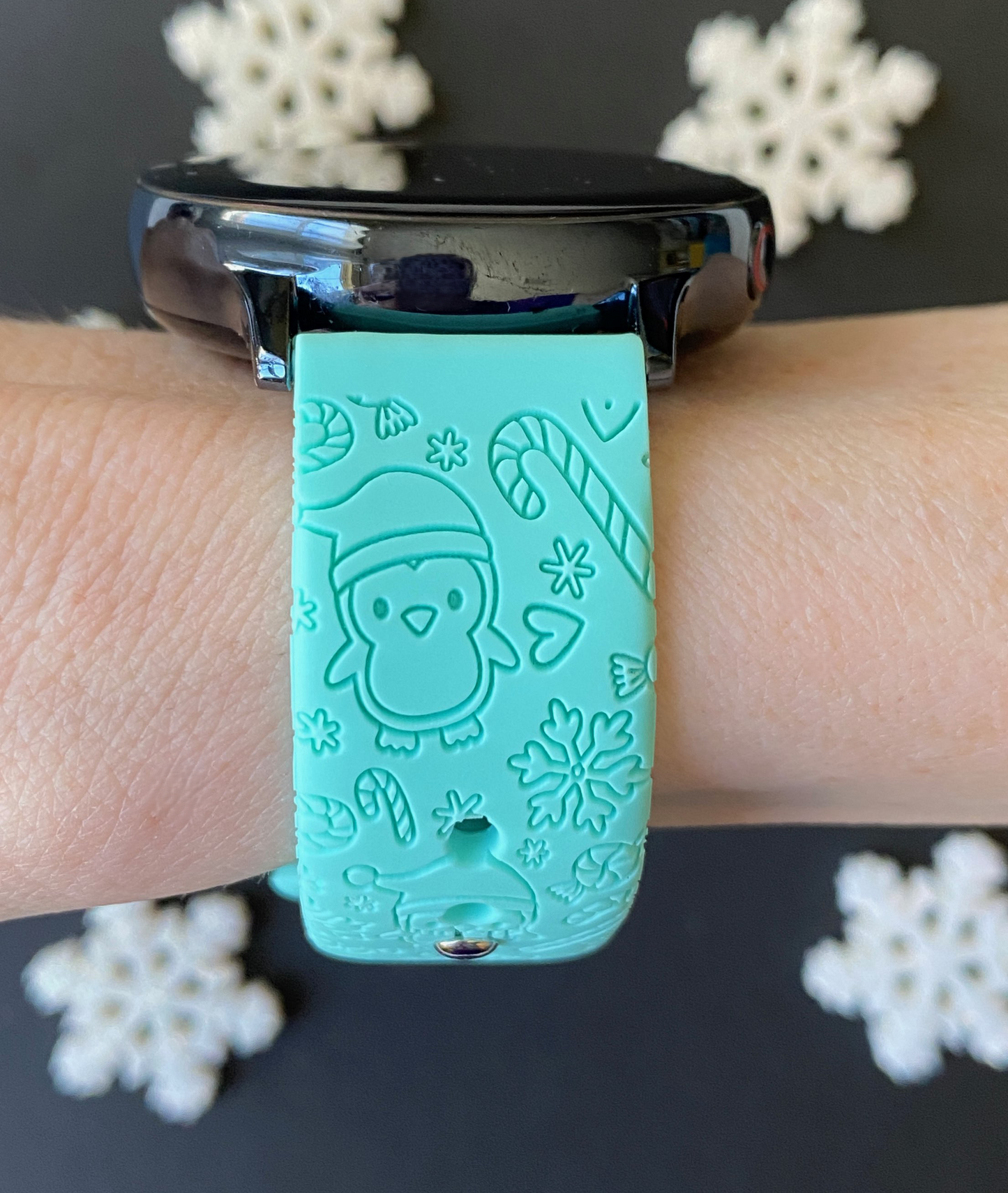 Winter Penguins 20mm Samsung Galaxy Watch Band