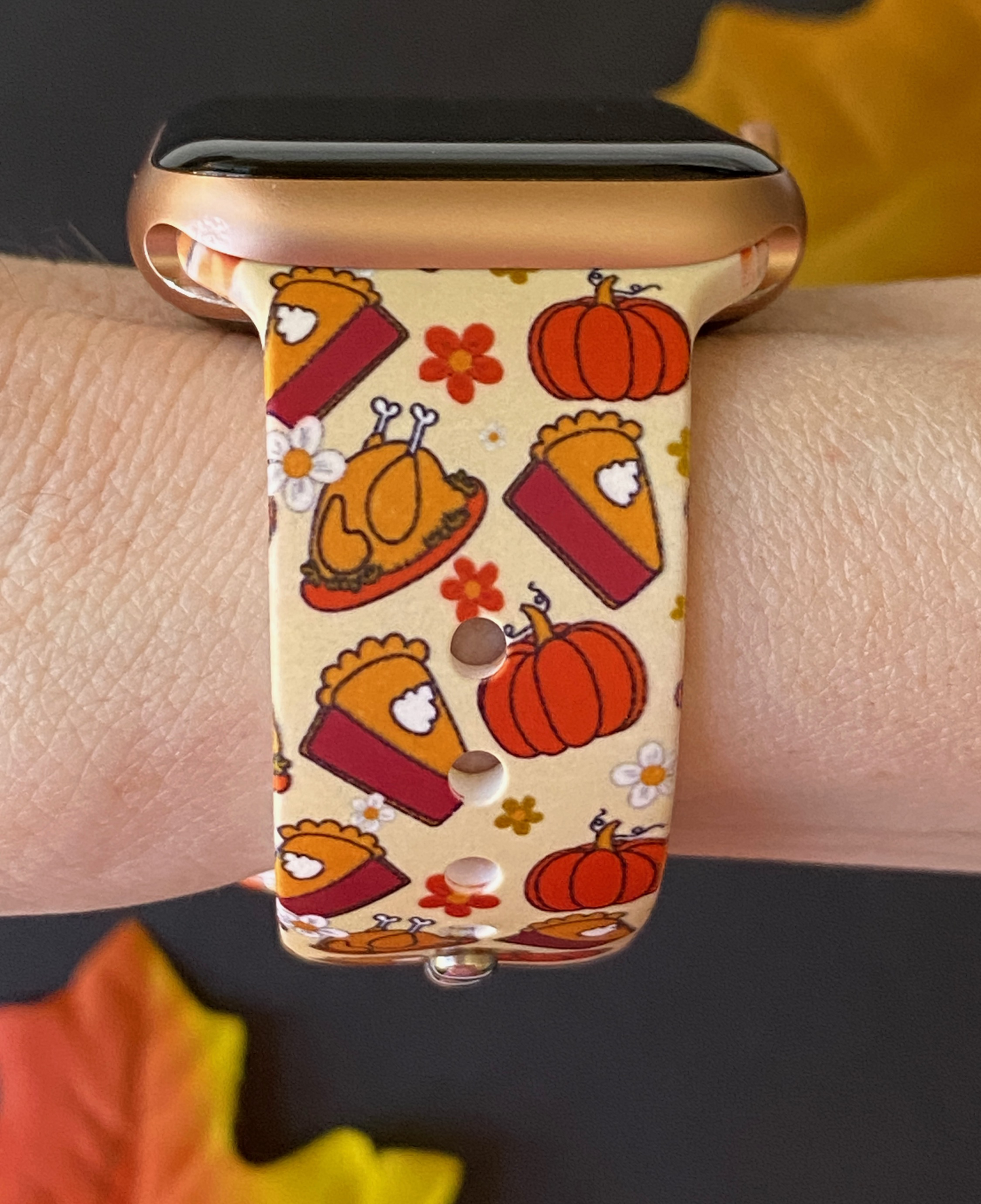 Thanksgiving Dinner Apple Watch Band