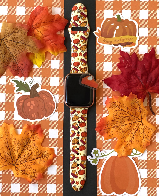 Thanksgiving Dinner Apple Watch Band