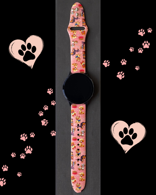 Dogs Samsung Galaxy Watch Band