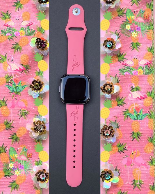 Flamingo Fitbit Versa 1/2 Watch Band