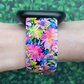 Pink Floral Fitbit Versa 3/Versa 4/Sense/Sense 2 Watch Band