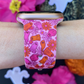 Pink Ghosts Halloween Apple Watch Band