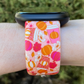 Pink Pumpkin Spice Lattes Fitbit Versa 1/2 Watch Band