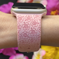Mini Hibiscus Flowers Watch Band For Apple Watch