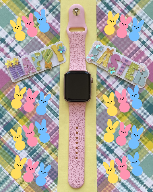 Heart Peeps Easter Watch Band For Apple Watch