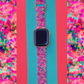 Pink Splatter Apple Watch Band