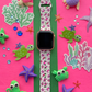 Pink Turtles Watch Band For Apple Watch