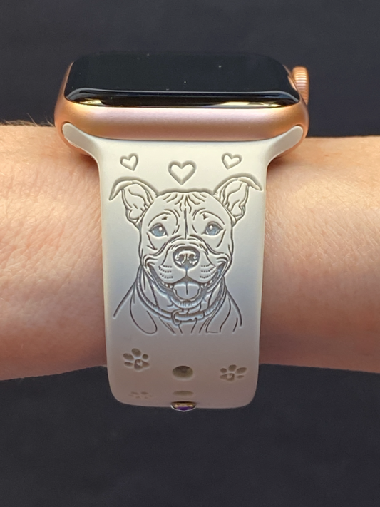 Pit Bull Dog Watch Band For Apple Watch