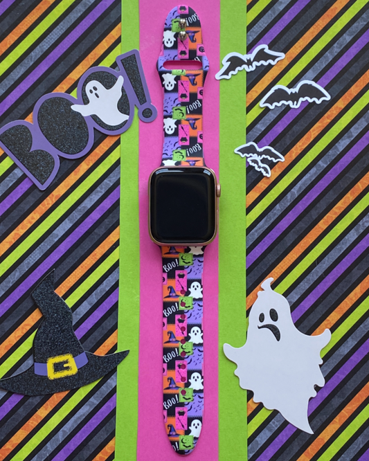 Neon Halloween Watch Band For Apple Watch