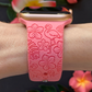 Plumeria Flamingo Apple Watch Band