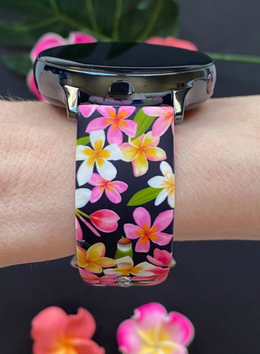 Plumeria Samsung Galaxy Watch Band