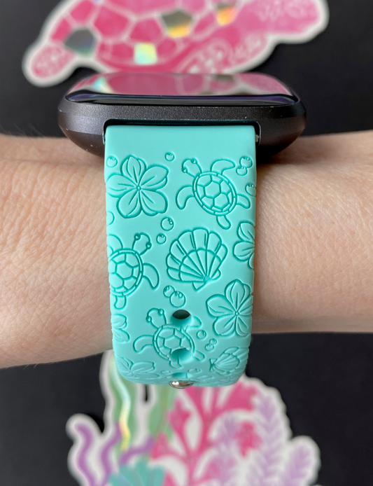 Summer Turtles Fitbit Versa 1/2 Watch Band