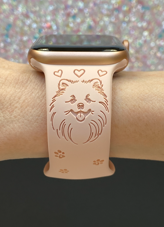Cute Pomeranian Watch Band For Apple Watch