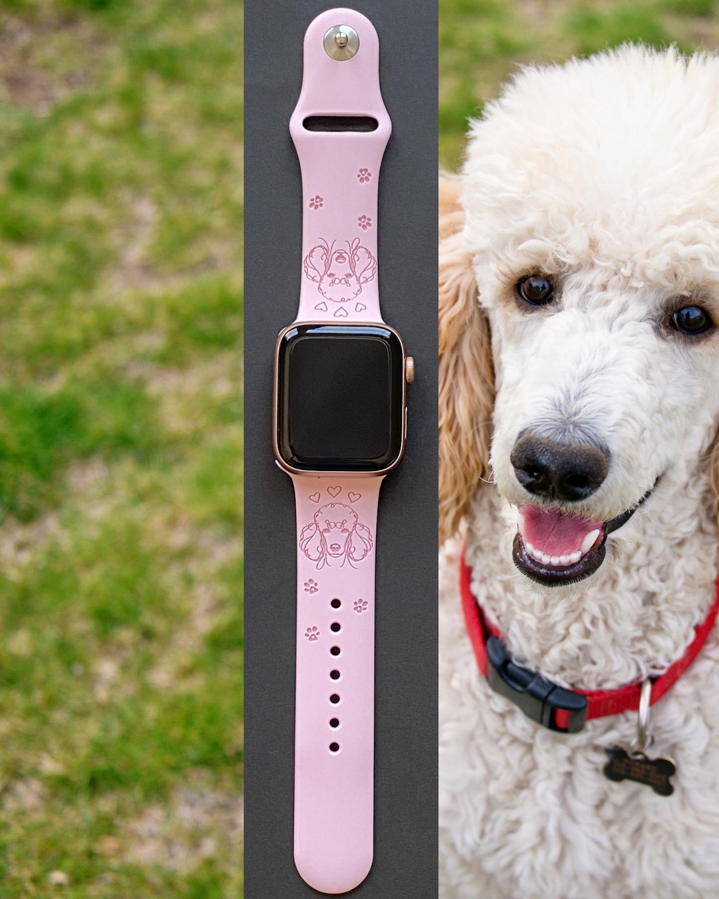 Poodle Dog Watch Band For Apple Watch