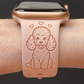 My Pet Poodle Dog Watch Band For Apple Watch
