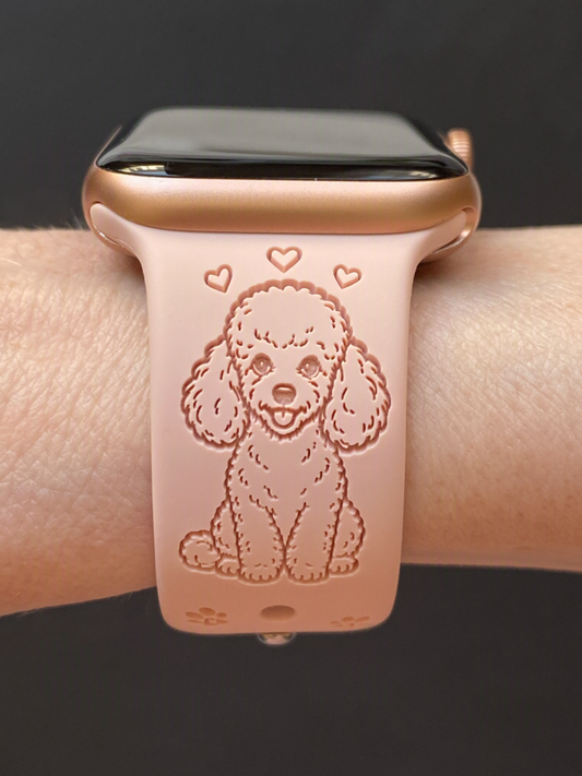 My Pet Poodle Dog Watch Band For Apple Watch