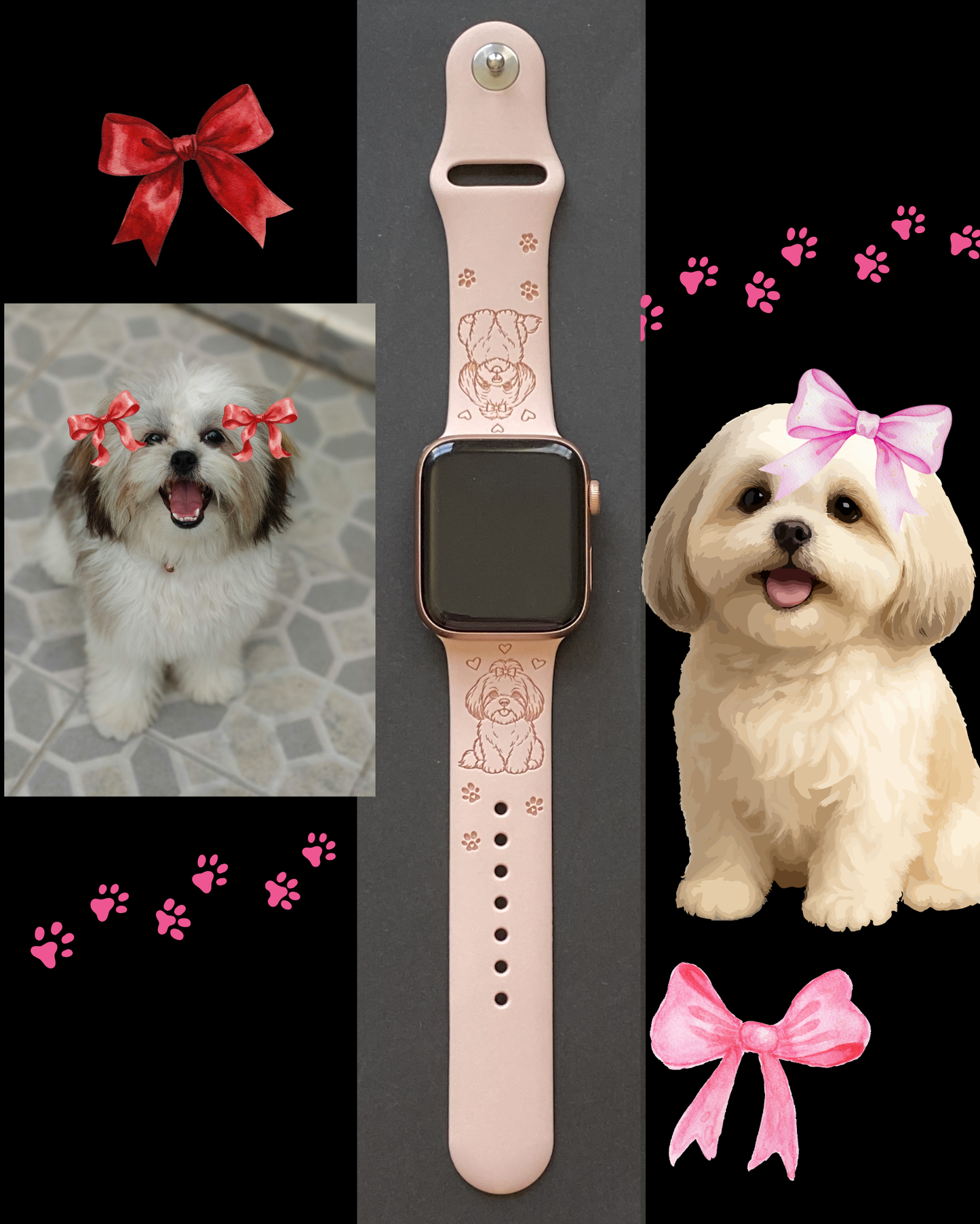 My Pretty Shih Tzu Dog Watch Band For Apple Watch