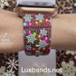 Christmas Lights Leopard Apple Watch Band