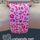 Valentine Leopard Spots Watch Band For Apple Watch