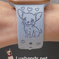 Happy Chihuahua Dog Watch Band For Apple Watch