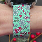 Winter Candy Canes Samsung Galaxy Watch Band