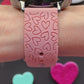 Scattered Hearts 20mm Samsung Galaxy Watch Band