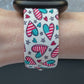 4th of July Hearts Fitbit Versa 3/Versa 4/Sense/Sense 2 Watch Band