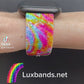 Rainbow Swirl Fitbit Versa 3/Versa 4/Sense/Sense 2 Watch Band