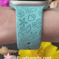 Tropical Seashells Watch Band For Apple Watch