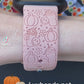 Pumpkin Latte Smiley Fitbit Versa 3/Versa 4/Sense/Sense 2 Watch Band