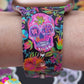 Festive Skulls Watch Band For Apple Watch