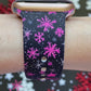 Pink Winter Wonderland Watch Band For Apple Watch