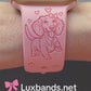 Happy Dachshund with Bow Dog Watch Band For Apple Watch