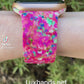 Pink Splatter Apple Watch Band