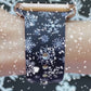 Snowflakes Black/White Watch Band For Apple Watch