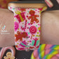 Pink Christmas Gingerbread Apple Watch Band