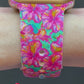 Rainbow Hibiscus Watch Band For Apple Watch