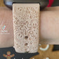 Gingerbread Candy Cane Fitbit Versa 1/2 Watch Band
