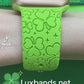 St Patty's Day Clover Apple Watch Band