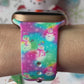 Colorful Snowman Watch Band For Apple Watch
