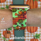 Plaid Pumpkins Apple Watch Band