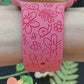 Spring Blooms and Snails Apple Watch Band