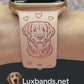 Cute Golden Retriever Watch Band For Apple Watch