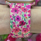 Pink Wildflowers Watch Band For Apple Watch