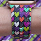 Halloween Hearts Watch Band For Apple Watch