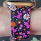 Spooky Pumpkin Bows Watch Band For Apple Watch