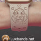 Labradoodle Dog Watch Band For Apple Watch