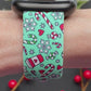 Christmas Candy Cane Fitbit Versa 3/Versa 4/Sense/Sense 2 Watch Band
